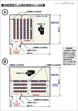 中練習室1 A・Bパターン